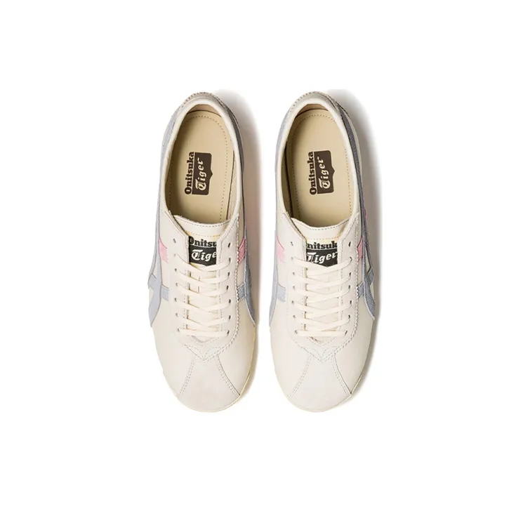 Onitsuka Tiger LimberLimber 66 Prestige Abrasion Resistant Low Top Running Shoes Women's White Blue Pink-3