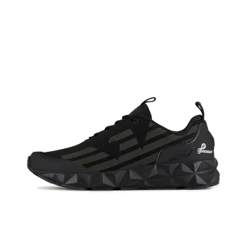 EMPORIO ARMANI Ultimate C2 Kombat Low Top Casual Shoes Unisex Black