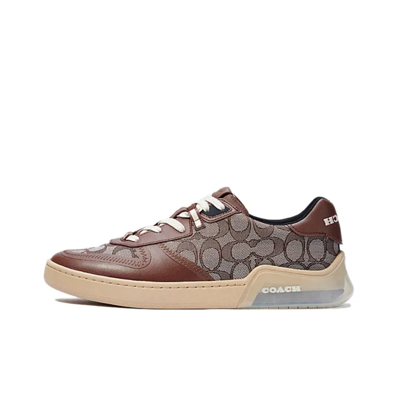 COACH CitySole Stylish Skateboarding Shoes Men's Brown-0