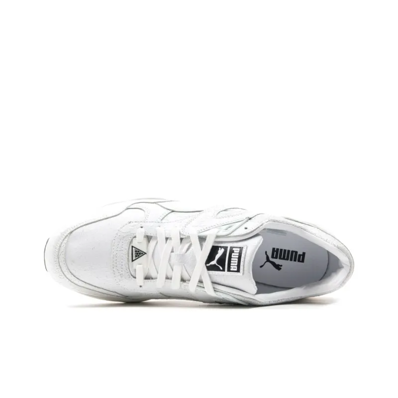 PUMA R698 Trinomic Crckl Wear-Resistant Slip-Resistant Low-Top Casual Shoes Men's White-3