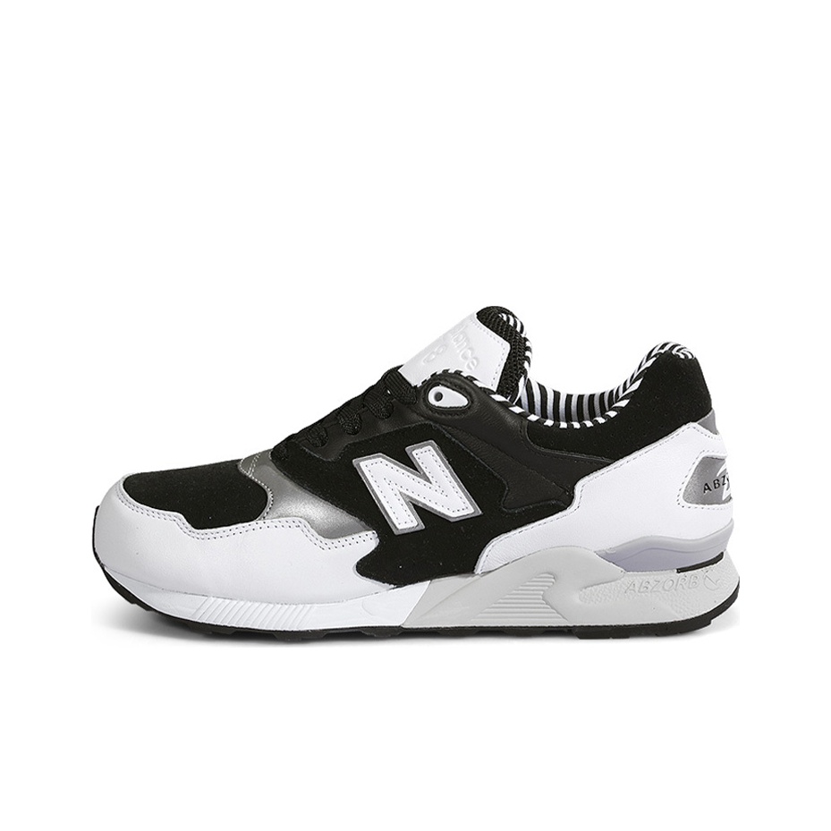 New Balance 878 White Black Navy POIZON