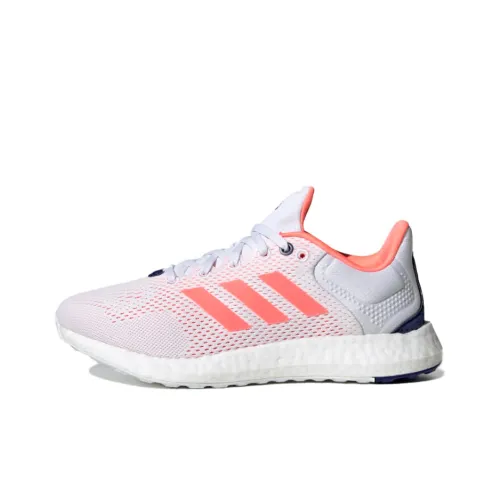 Adidas Pure Boost 21 Running Shoes Women's Low-Top White/Orange