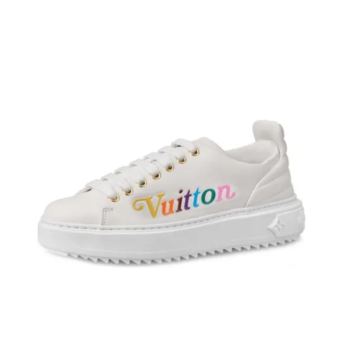 LOUIS VUITTON Time Out Vuitton Sneakers White Women's