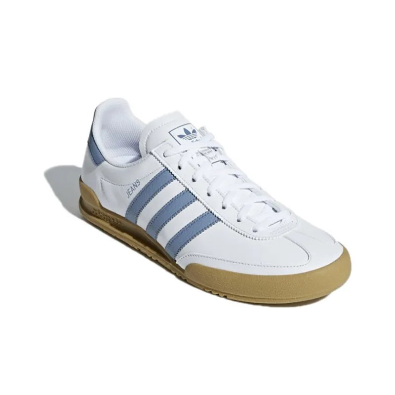 Adidas Jeans Fashion Cozy Wear Resistant White Blue 'White Blue'-2
