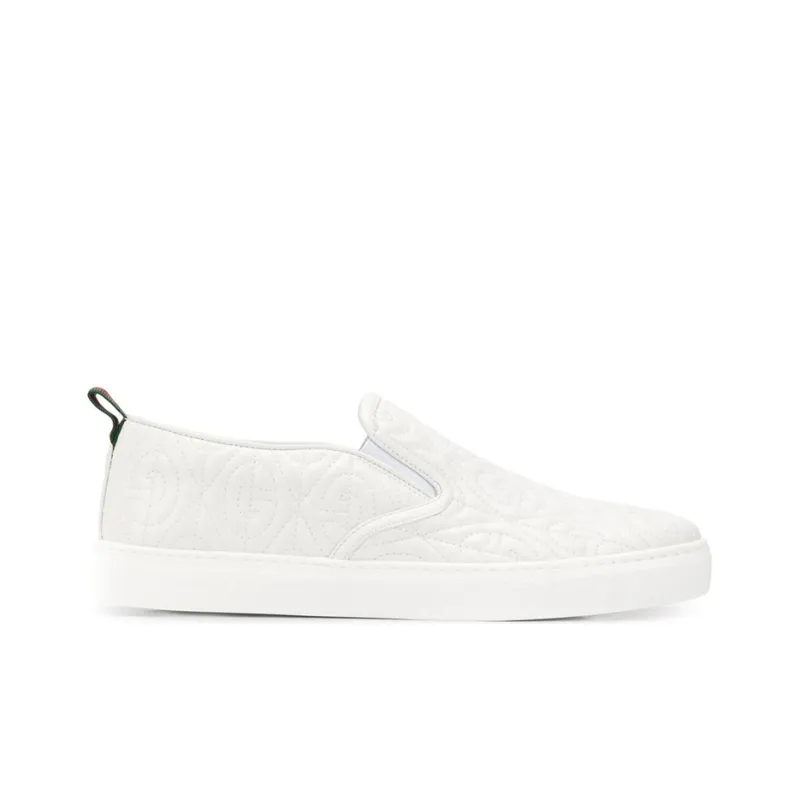 GUCCI Slip On 'Rhombus White'-1
