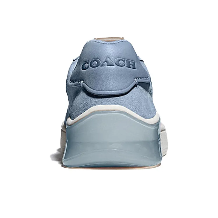 COACH CitySole Court Low Top Stylish Skateboarding Shoes Women's Blue-4