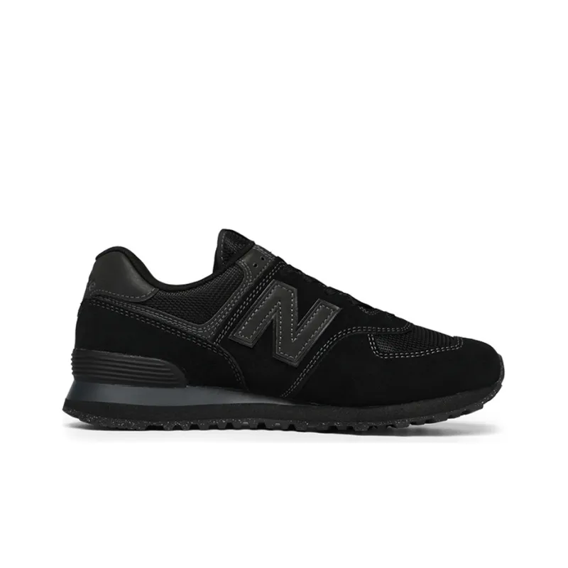 New Balance 574 Triple Black-1