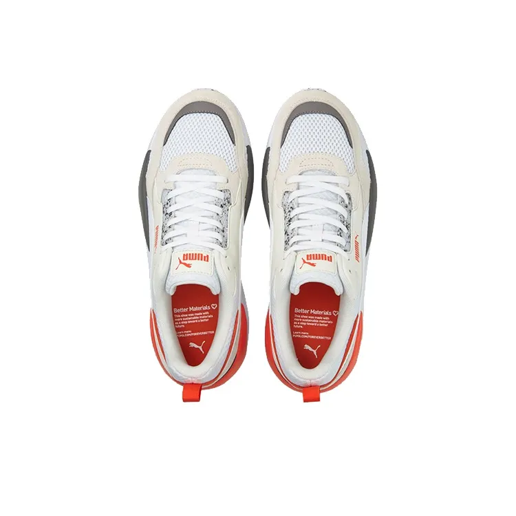 PUMA X RAY Casual Shoes Unisex Low Top White/Orange-2
