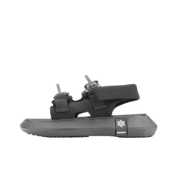 NORVINCY Street Magnetic Buckle Hook and Loop Trendy Beach Sandals