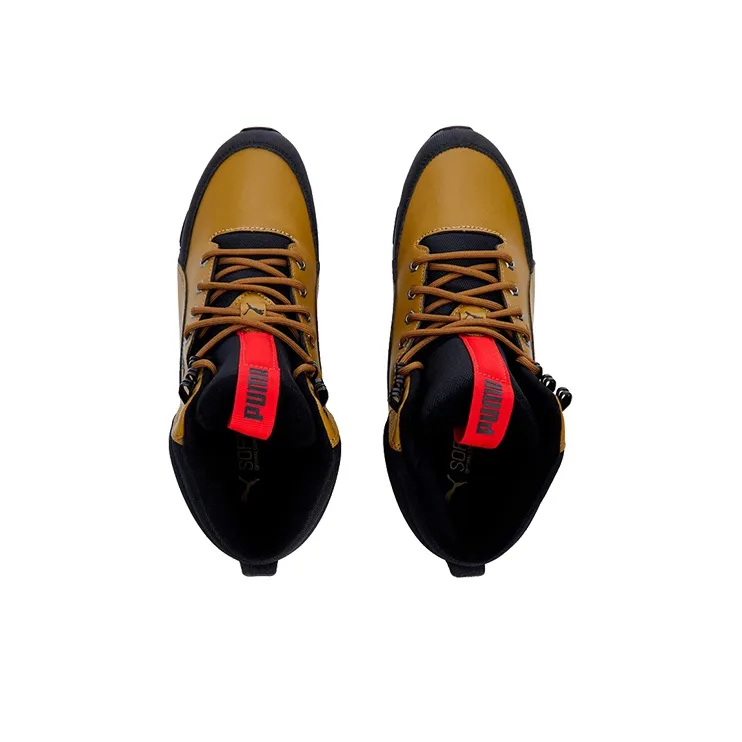 PUMA Vista Mid Utility 'Moss Green High Risk Red'-2