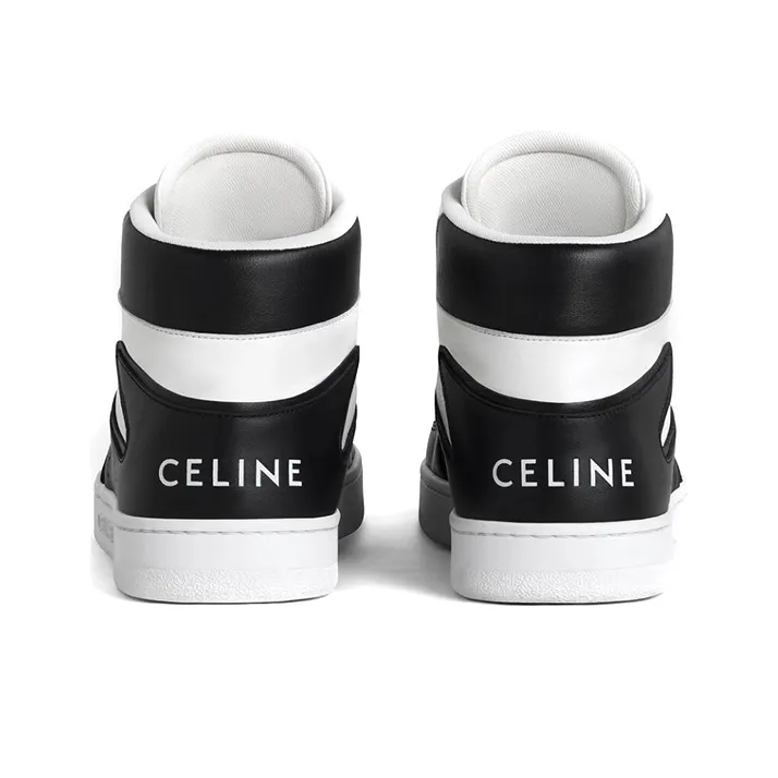 CELINE 'Z'Trainer CT 01 High Top Stylish Skateboarding Shoes Men's Black-4