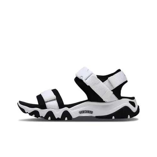 Skechers D'LITES 2.0 Beach Sandals Women's White