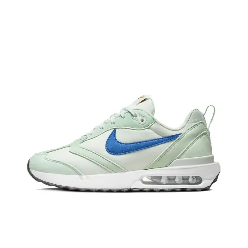 Nike Air Max Dawn Casual Shoes Women's Low-Top Green/Blue/White