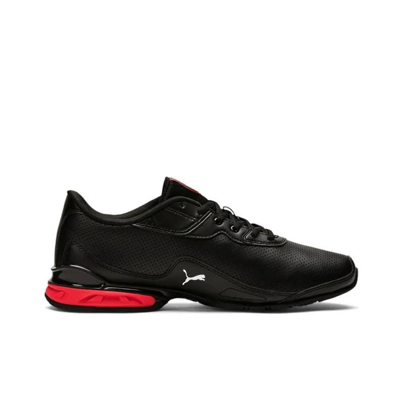PUMA Viz Runner Sport SL Running Shoes Men Low-Top Black/Red/White-1