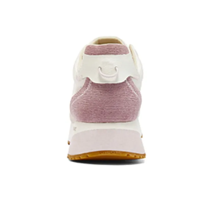 Skechers Sport Series Cushioning Anti-Slip And Wear-Resistant Low-Top Casual Shoes Women's White Light Purple-3