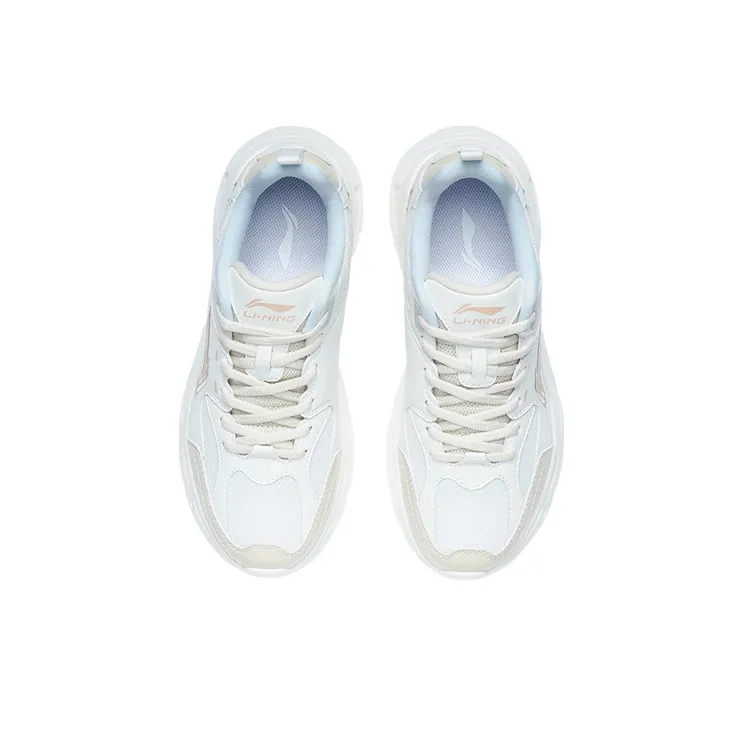 LiNing Li Ning Running Collection Low Top Running Shoes Women's White-3