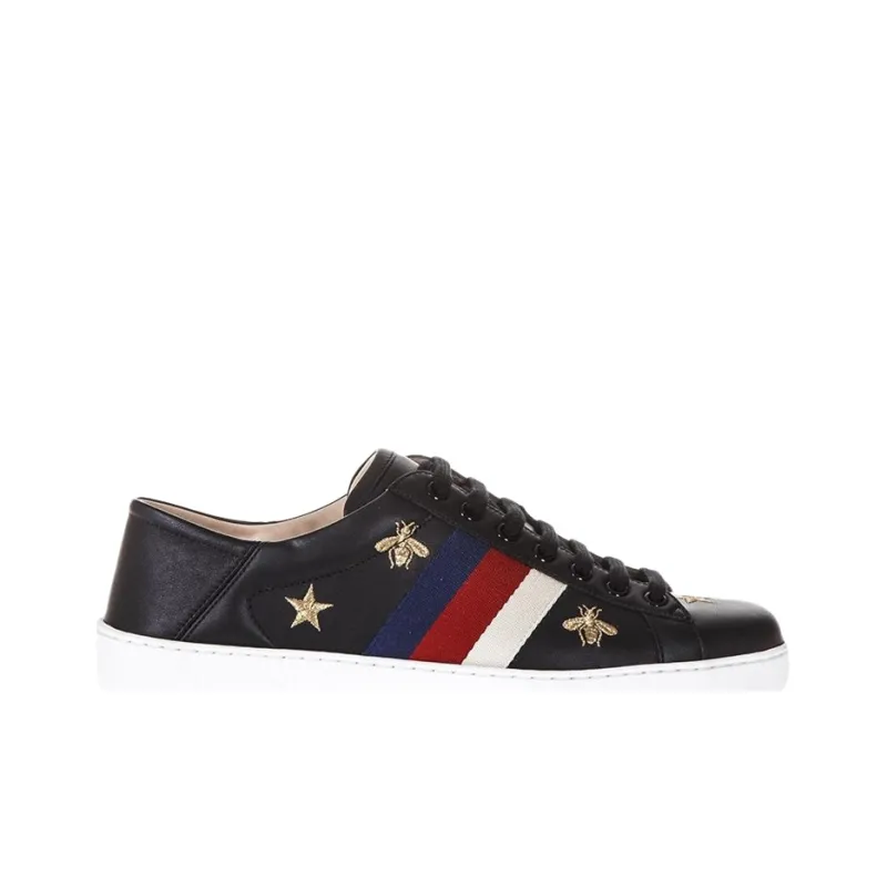 GUCCI Ace Embroidered 'Bees And Stars'-1