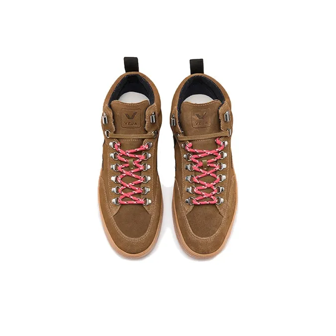 VEJA Roraima Suede 'Brown Black Natural Sole'-4