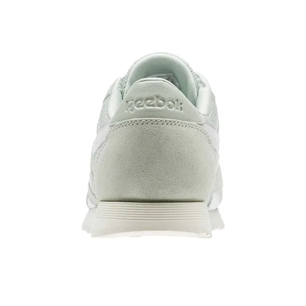 Reebok Classic Nylon Casual Shoes Women's Low-Top Light Green-4