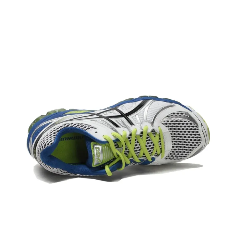 Asics GEL Nimbus 15 Running Shoes Men Low Top Lime/Black-2