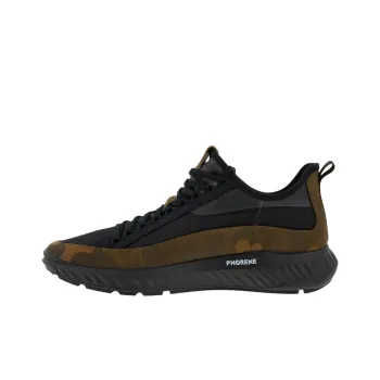 Ecco ATH 1FM L Low Top Casual Shoes Men's Green Camouflage
