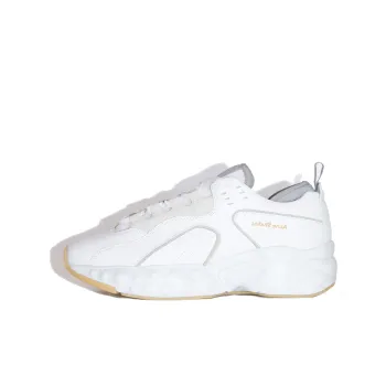 Acne Studios Shock Absorbers With Slip Resistant And Abrasion Resistant Properties Low Top Running Shoes Men's White