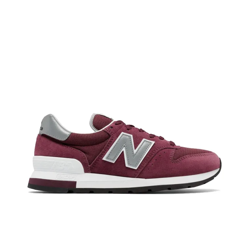 New Balance 995 Burgundy Silver-1