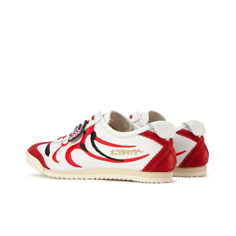 Asics Onitsuka Tiger Mexico 66 Deluxe Nm White Classic Red Kumadori-3