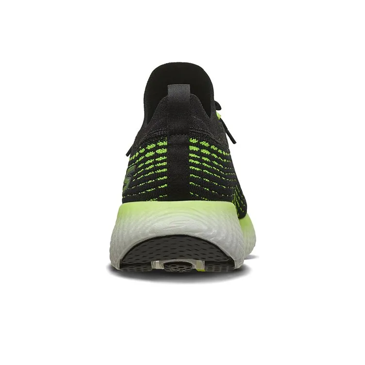 Skechers Running Shoes Men Low-Top Black/Lemon-3