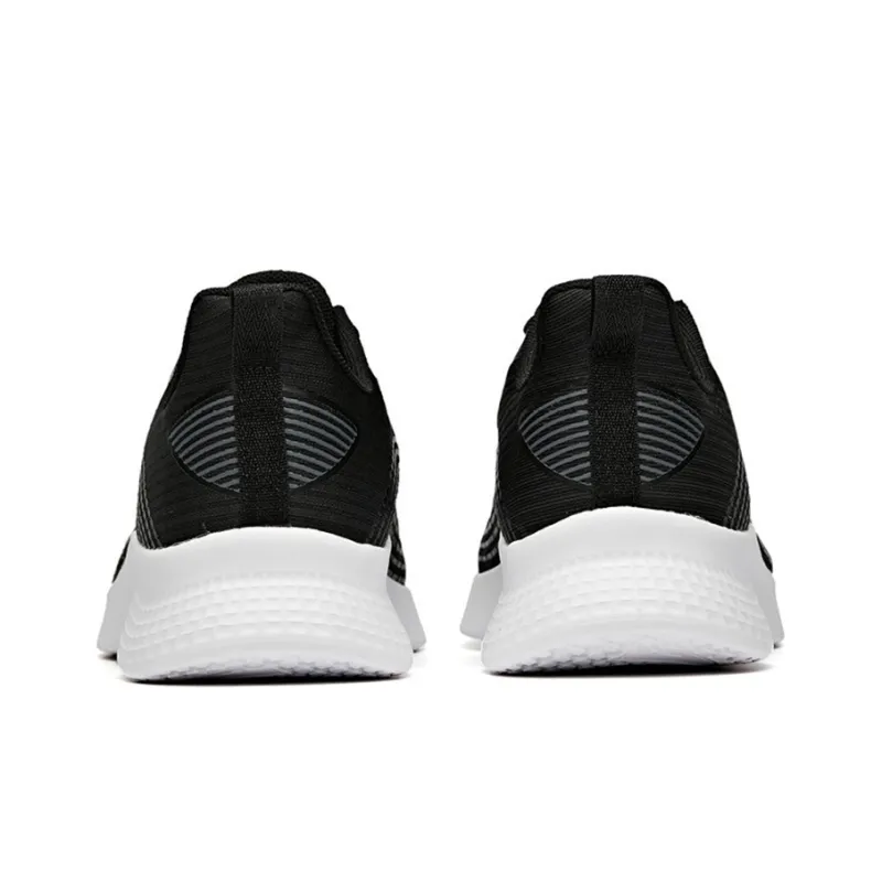 Anta Cushioned Slip-Resistant Abrasion-Resistant Breathable Low-Top Running Shoes Men's Black-3