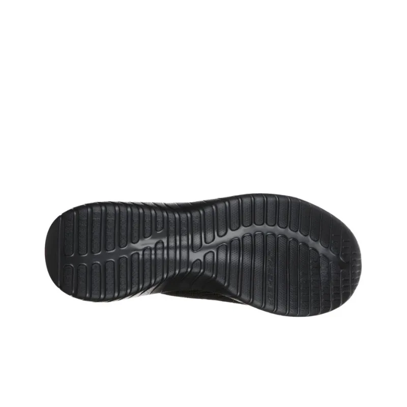 Skechers Ultra Flex 2.0 Cushioning Anti-Slip And Wear-Resistant Low-Top Running Shoes Women's Pure Black-4