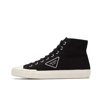 PRADA Wheel Vulc High 'Black Ivory'