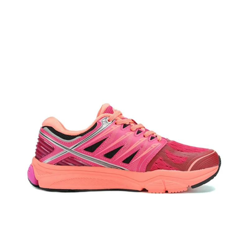 XTEP Running Shoes Women's Low Top Red/Black-1
