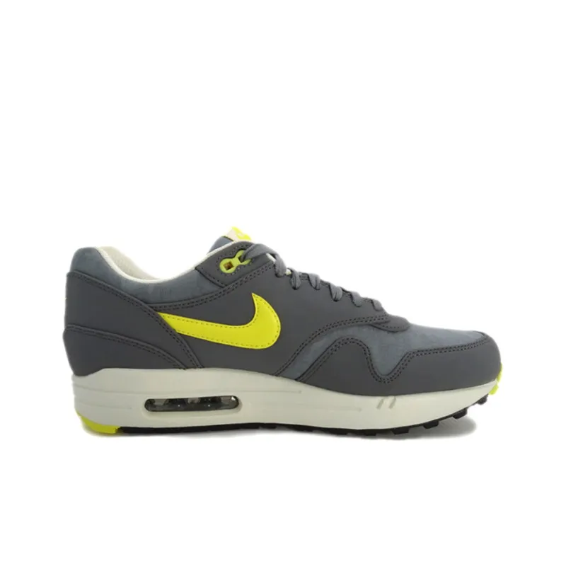 Nike Air Max 1 Cool Grey Sonic Yellow-1