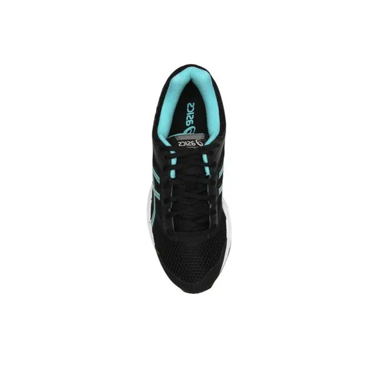 Asics Gel-Contend 5 Running Shoes Women's Low-Top Black/Green-2