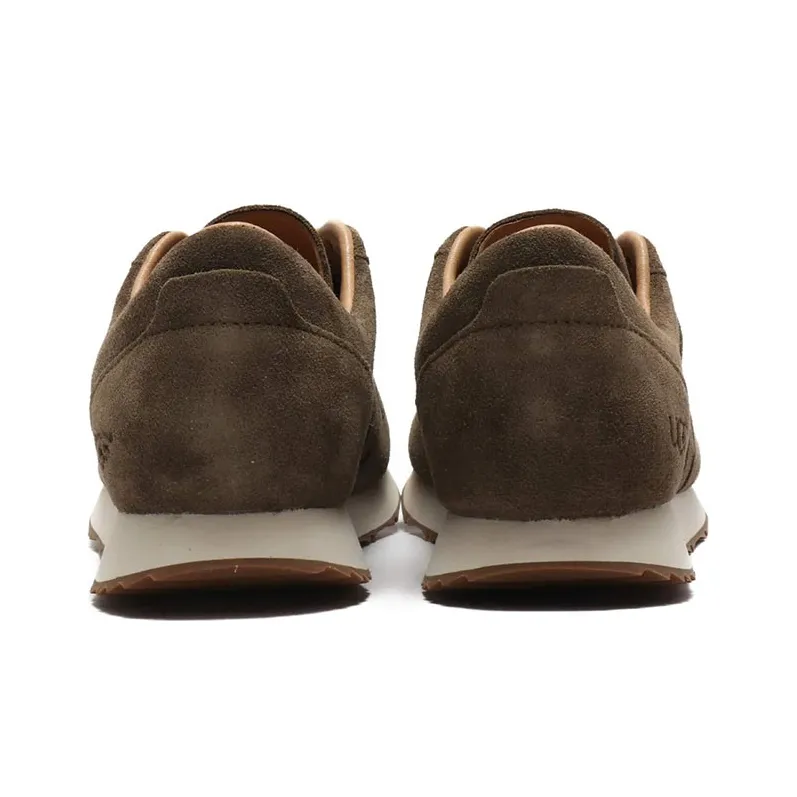 UGG Running Shoes Men Low Top Dark Brown-4