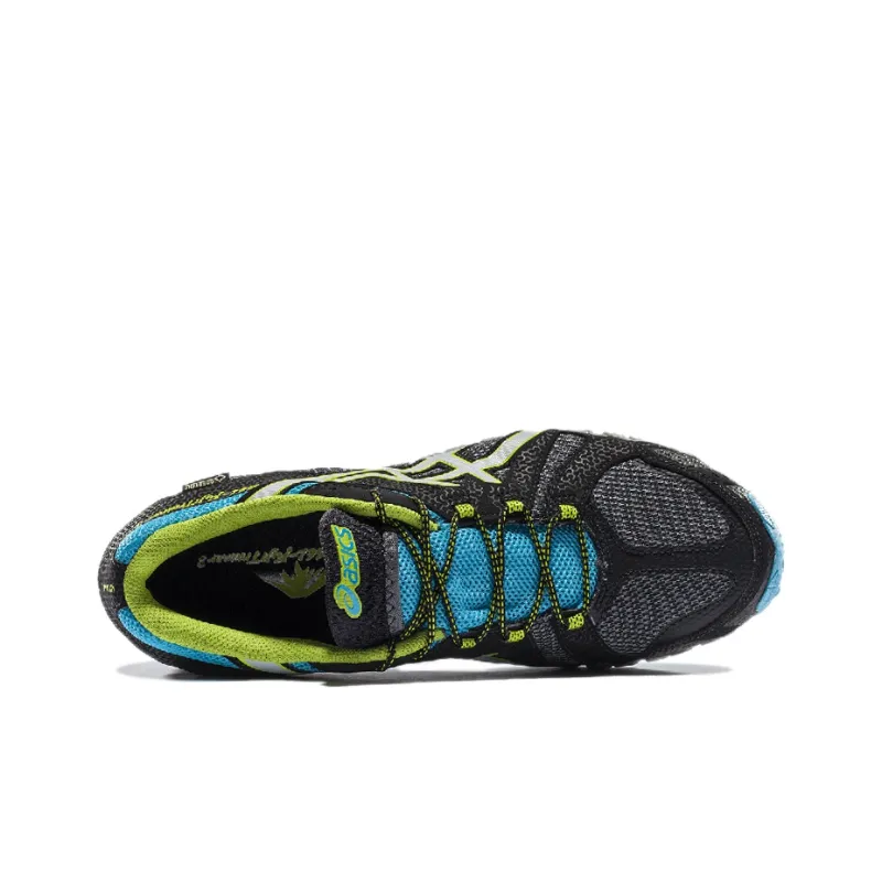 Asics Gel-Fuji Trainer 3 Anti-Slip Wear-Resistant Low-Top Running Shoes Men's Black Gray-2