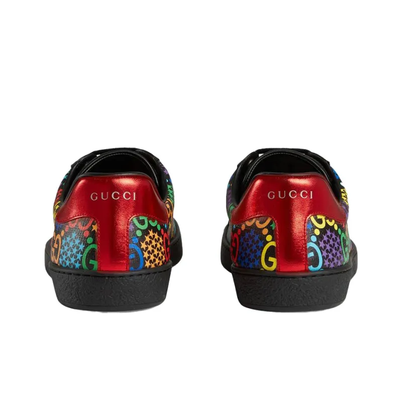 GUCCI Ace Gg Supreme Low 'Psychedelic Black'-3