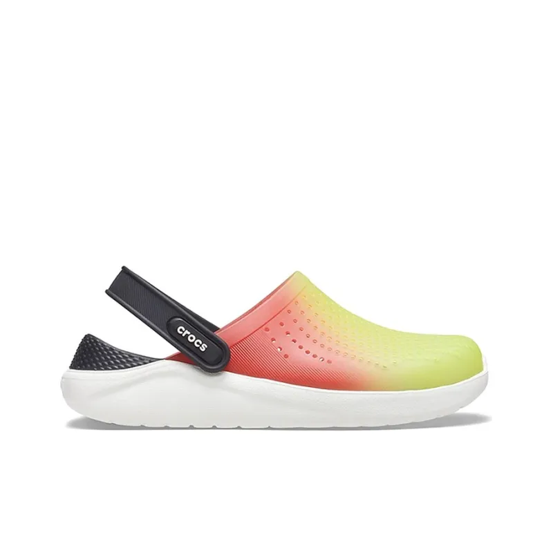 Crocs LiteRide Clogs Unisex Orchid Orange Gradient-1