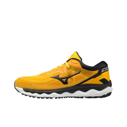 Mizuno SKY Running Shoes Unisex Low-Top Black/Yellow