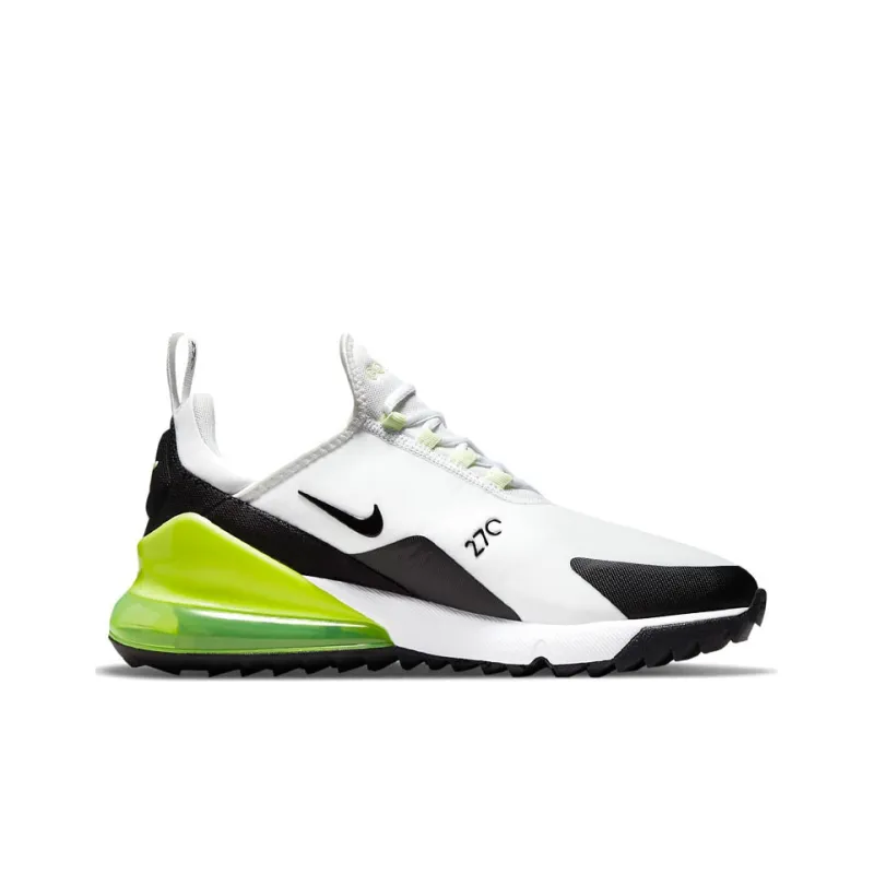 Nike Air Max 270 Golf White Black Volt-1