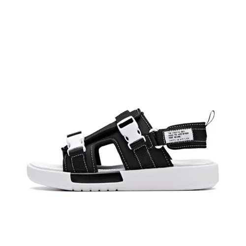 ANTA Beach Sandals Women's Black/White