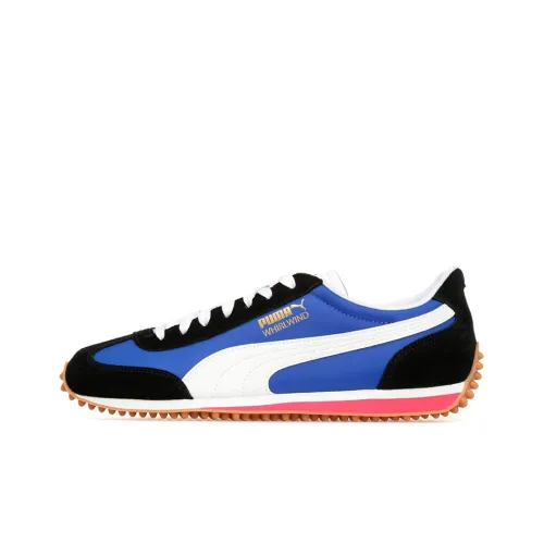 PUMA Whirlwind Classic Running Shoes Men Low-Top Black/Blue/White