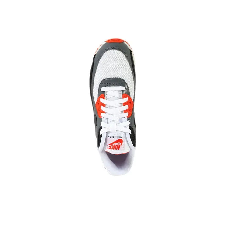 Nike Air Max 90 White Grey Orange-2