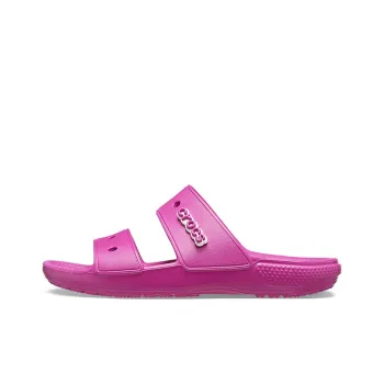 Crocs Classic Cozy Unisex Purple Red Sandals