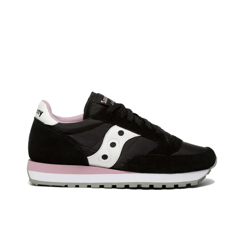 Saucony Jazz Original Running Shoes Women's Low-Top Black/Pink/White-1