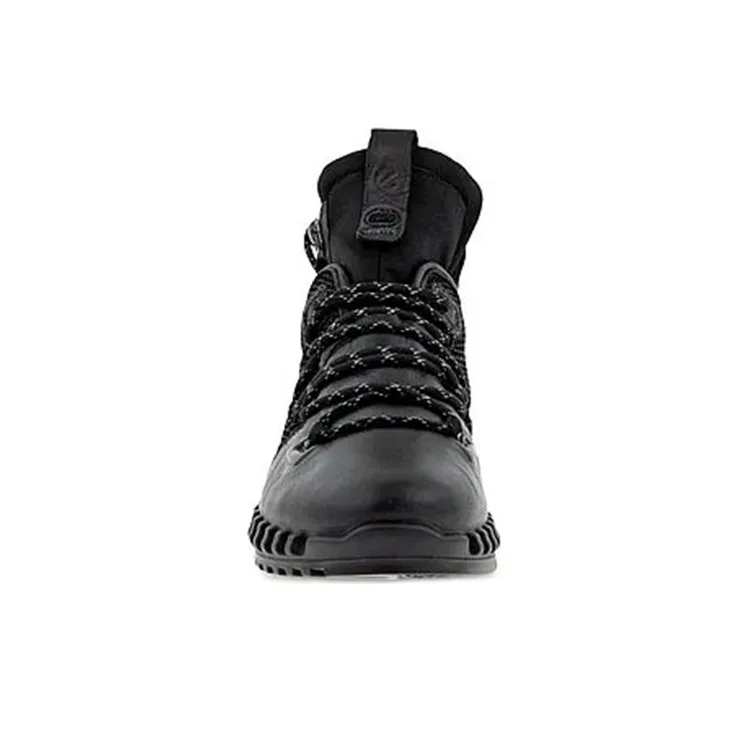 Ecco Zipflex Casual Shoes Women's High Top Black-2