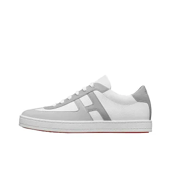 HERMES Boomerang White Grey