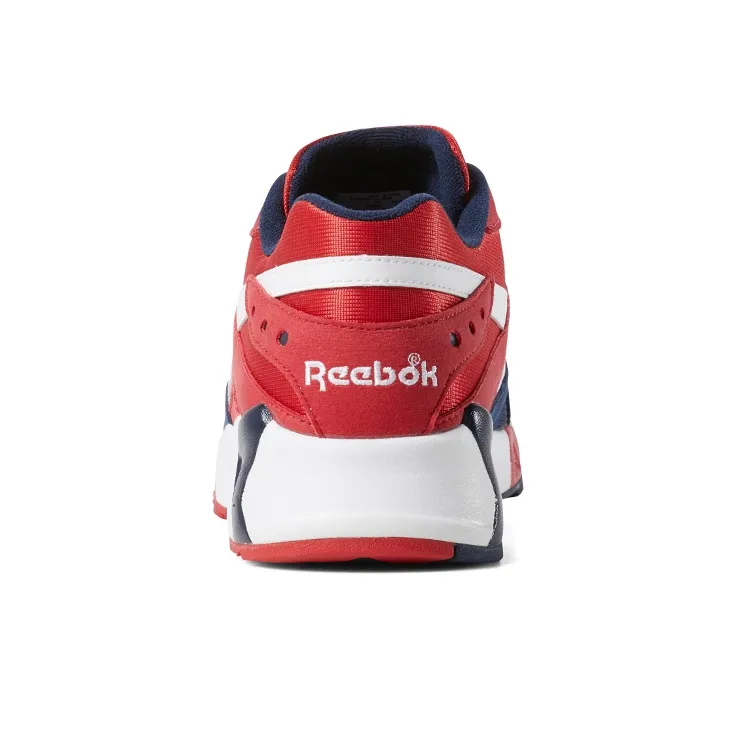 Reebok Aztrek Cozy Breathable Retro Casual Red Blue-3