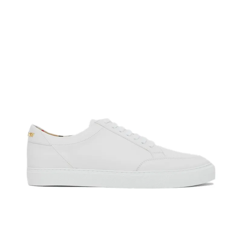 Burberry Skateboard Shoes Women's Low Top White-1